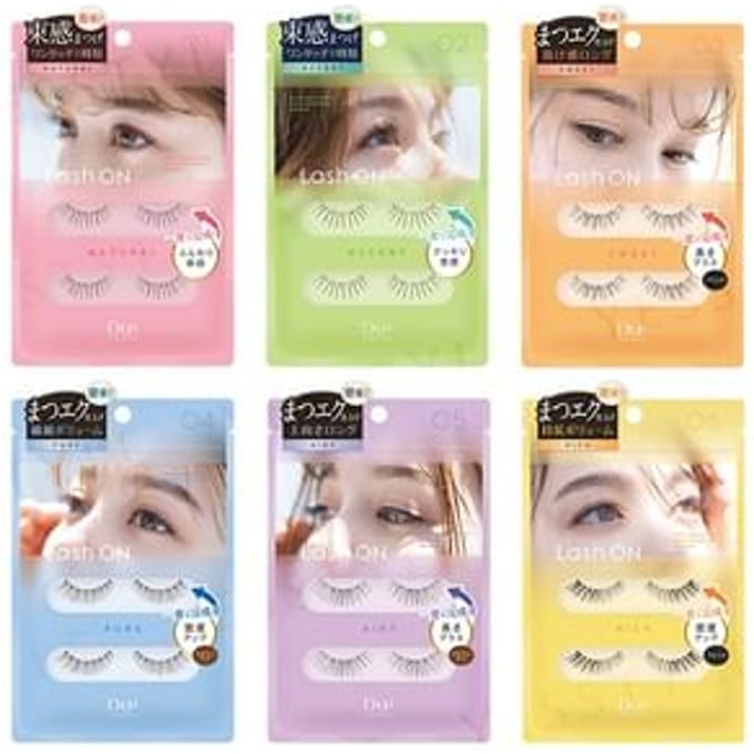 D-up - Eyelash Lash On 02 Accent - 2 pairs