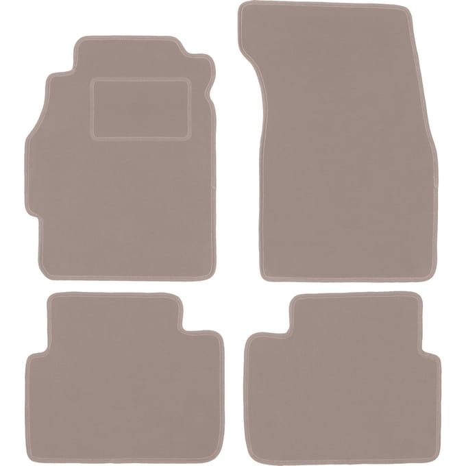Beige veloursmatten voor: Honda Civic VI hatchback 3-deurs (1995-2001)