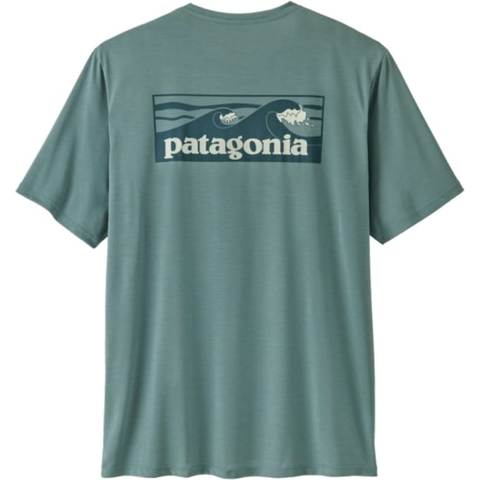 Technisch T-shirt Patagonia Cap Cool Daily Boardshort Logo