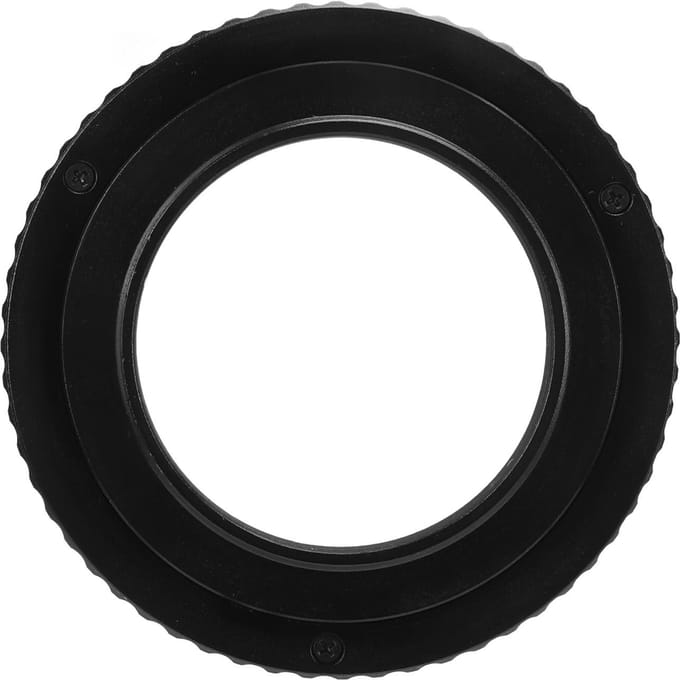 Adaptateur hélicoïdal de mise au point M42 à M39 Tube d'extension macro réglable de 10 mm à 15 mm black