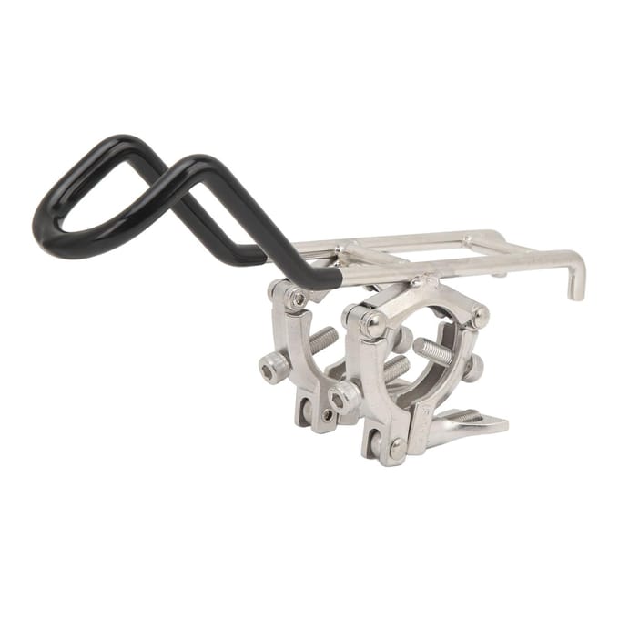 Support de canne à pêche en acier inoxydable Rack Support de canne Support de canne pour bateaux montés sur rail Accessoires white