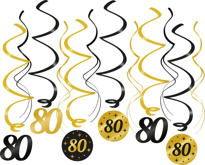 Classy party swirls - 80