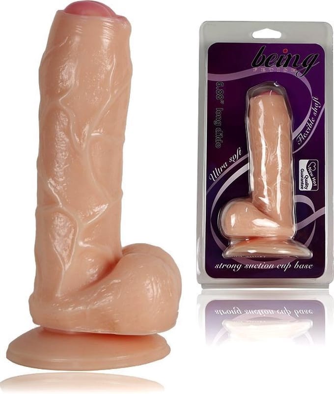 BEING FETISH 17,8 CM REALISTIC DILDO BF-47