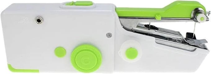 Handnaaimachine - Mini naaiset - Kleine reparaties - Draagbaar ontwerp - 10x10x10 mm - Groen