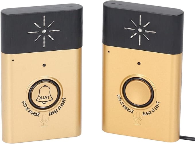 Draadloze Intercom - Slimme Deurbel - Veilige Toegang - 200 Meter Bereik - Twee Weg Audio