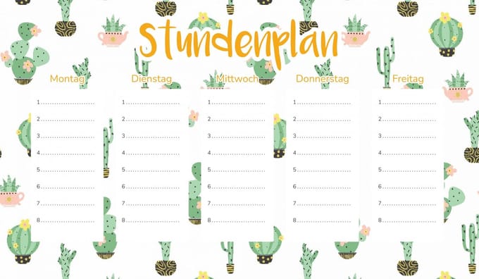 Wallvy Serie - Magnetisch Lesrooster - Minimalistische Cactussen - 45x26CM
