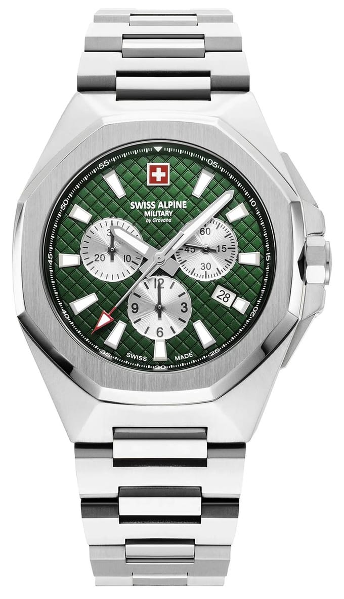 Swiss Alpine Military Typhoon Chrono SAM7005.9134 mannen horloge