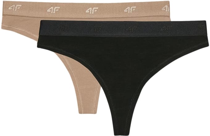 4F Slip Dames String 2-pack Multicolor - Maat XS