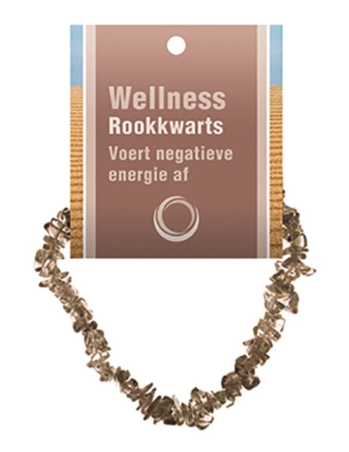 Rookkwarts splitarmband + kaart
