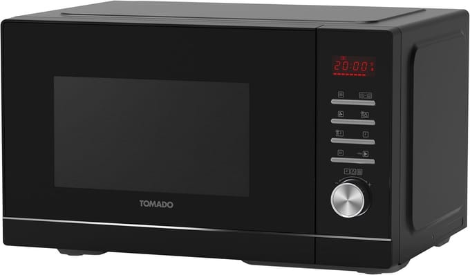 Combi Magnetron - Aanrechtoven Hetelucht - Snel Koken - 10 Voorgeprogrammeerde Programma's - 23 Liter Inhoud - Zwart