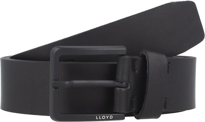 LLOYD Leren Riem Men´s Cow Leather Belt W100 Black Zwart