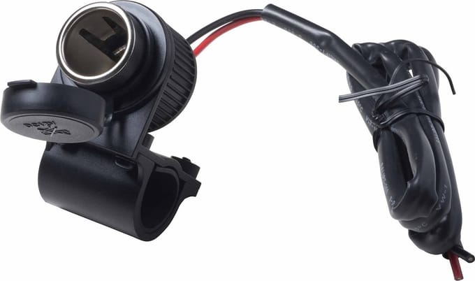 Interphone Onderdeel Fietsstuur Bevestiging | Interphone Cigarette Outlet Zwart