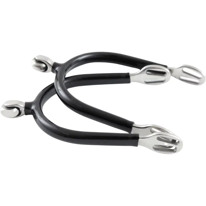 met rubber beklede ruiterspoor met ballen Premier Equine
