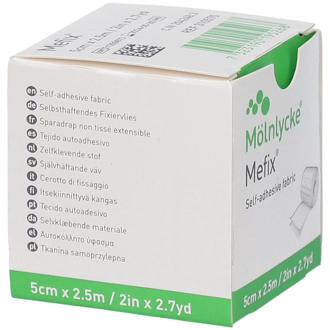 Mefix Zelfklevende Fixatie 5,0cmx 2,5m 1 310570
