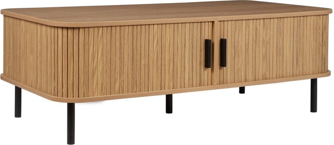 BRADLEY - Salontafel - Lichthout/Zwart - MDF