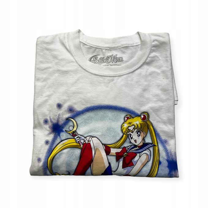 Koszulka T-shirt męski okrągły dekolt SPENCER'S nadruk L white