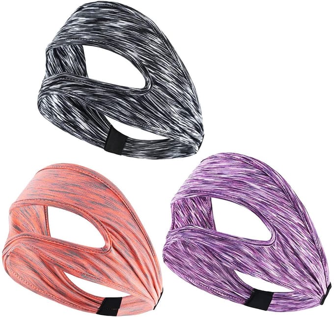 Dailygoods - 3 Stuks Ademend VR Oogmasker voor Virtual Reality Headsets