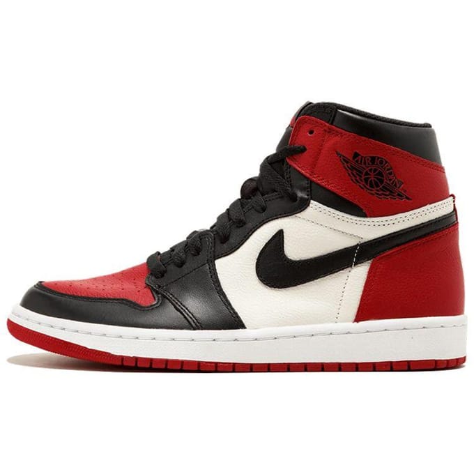 Air Jordan 1 Retro High Og 'Bred Toe' 555088-610 42