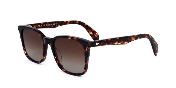 Rag & Bone RNB5016/S Havana 2 52/19/150 MAN Zonnebrillen