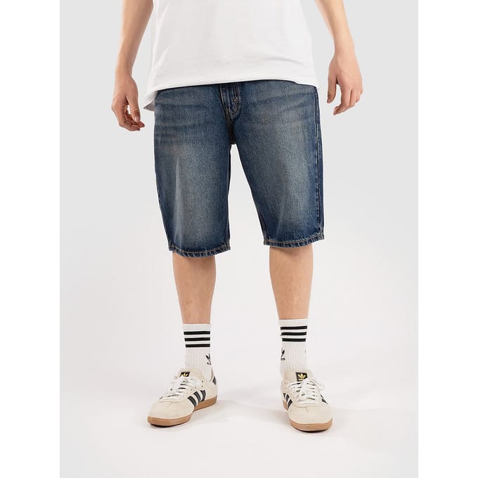 Wide leg bermuda met 5-pocketmodel