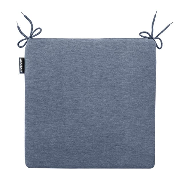 Madison - Zitkussen Panama safier blue - Ca. 40x40 cm - Set van 4