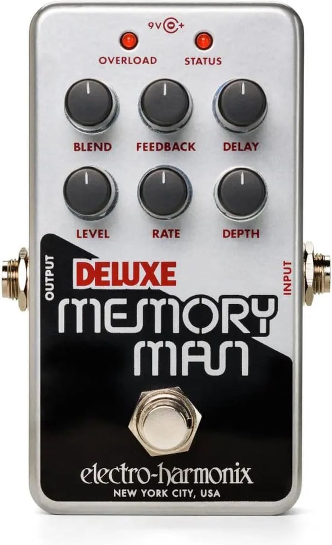 Electro Harmonix Nano Deluxe Memory Man - Effect-unit voor gitaren