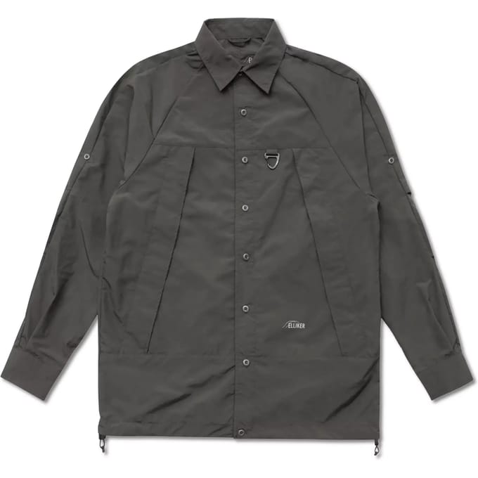 Technisch zip T-shirt met lange mouwen Elliker Craw