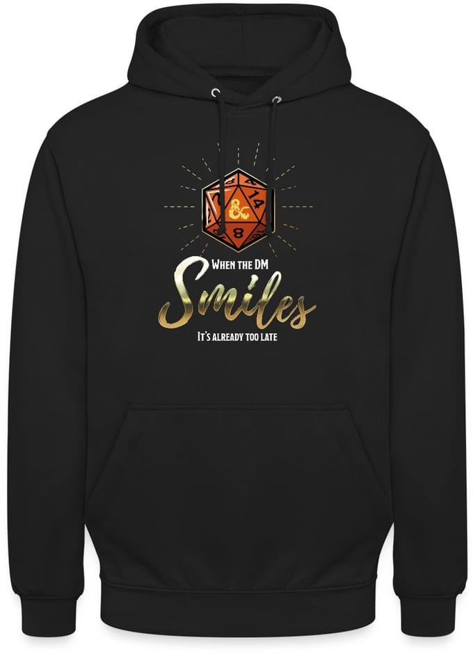 Dungeons And Dragons When Dungeon Master Smiles Hoodie Unisex