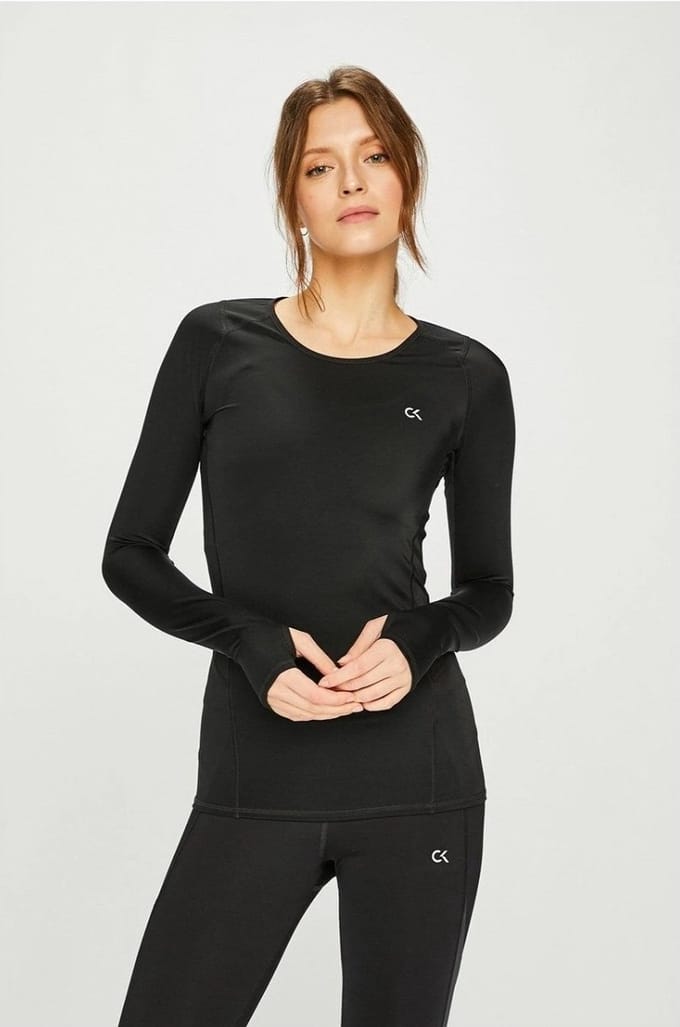 Dames Longsleeve Calvin Klein Slim Fit maat S Ck