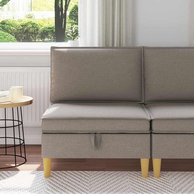 vidaXL - Sofa - met - opslag - Stof