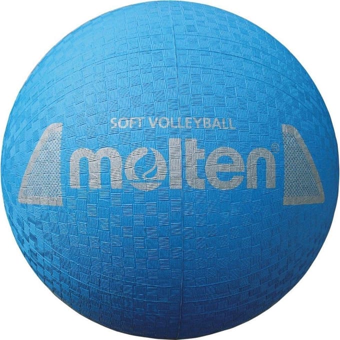 Molten Soft Volleybal - Blauw - Maat 5 - Ideaal voor Kinderen