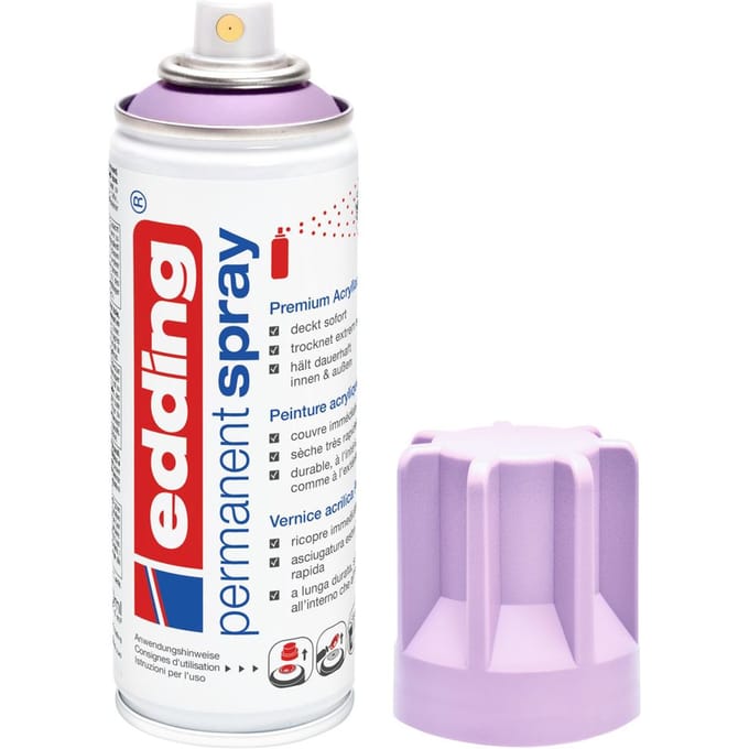 edding 5200 "Permanentspray", zijdemat - Lichte Lavendel