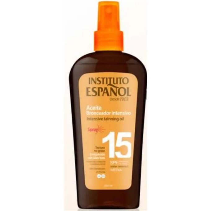 Instituto Español Huile Bronzante Intensive Spf15 Spray 250ml