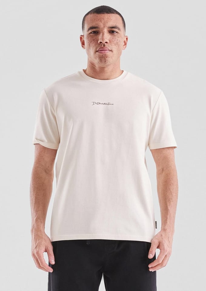 Q/S designed by - Heren t-shirt - Maat M - Mannen - wit - katoen
