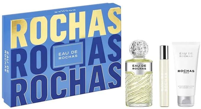 Rochas Paris - Eau de Rochas Geschenketui - Eau de Toilette 100 ml + 20 ml + Lichaamslotion 100 ml