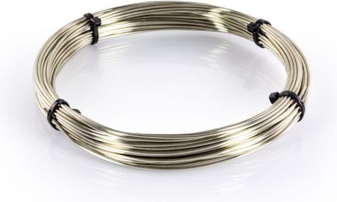 Zilver draad op bundel - 1,5mm dikte - 33 meter voor sieraden maken