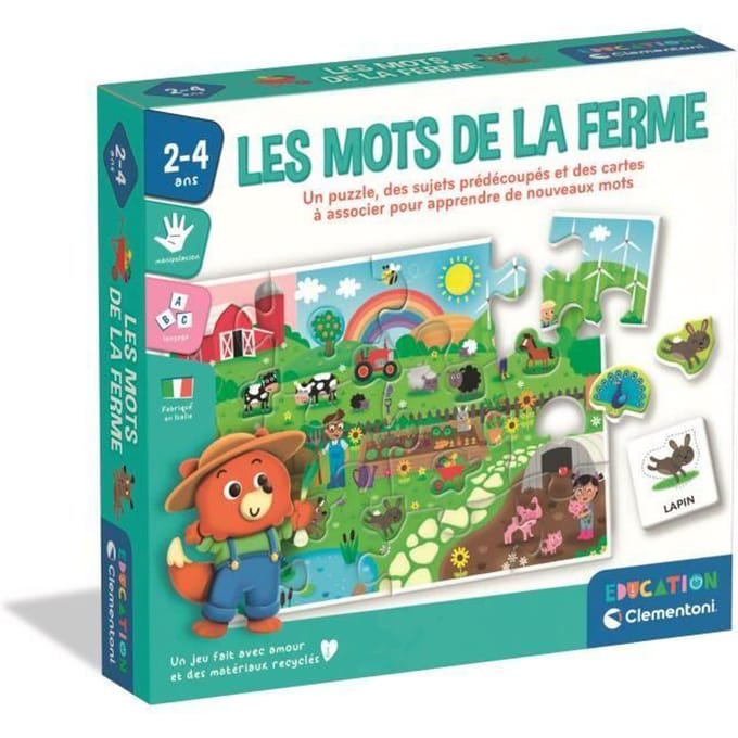 Les mots de la ferme CLEMENTONI