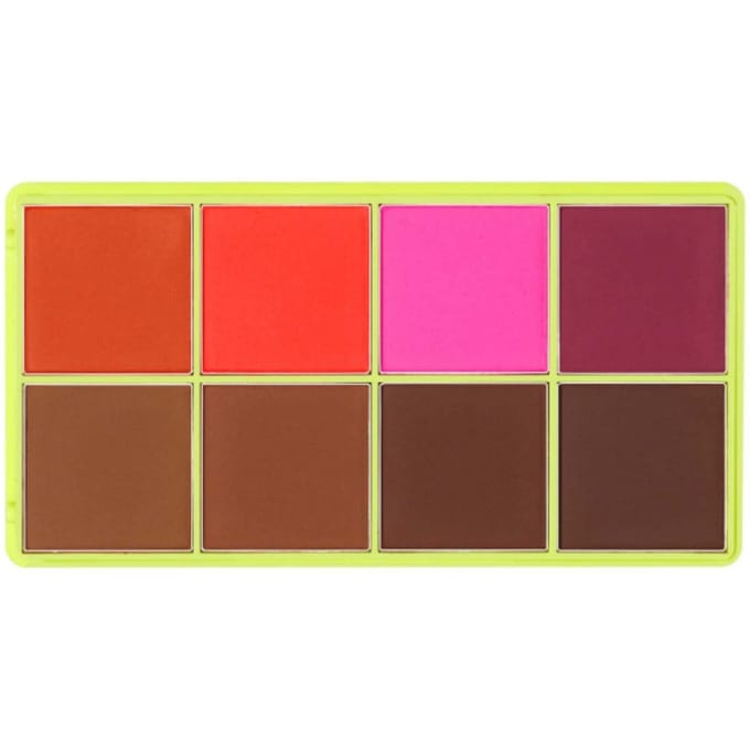 Made By Mitchell Curve Case Pressed Powder Blusher Palette (Various Shades) - Medium/Deep