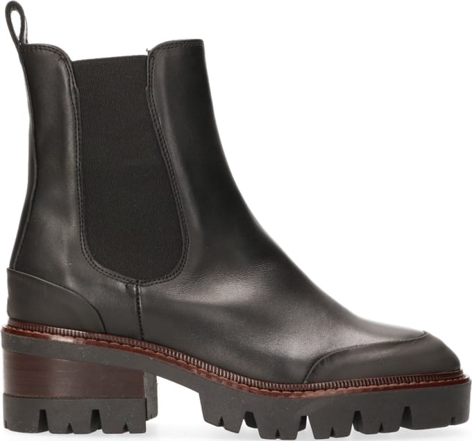 Van Dalen - ESTA CHELSEA BOOT ZWART LEER - Black - 40