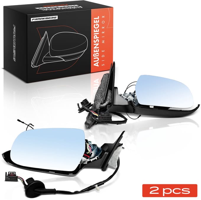 Frankberg 2x buitenspiegel links/rechts voor Audi A3 Sportback