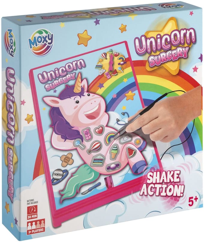 Moxy Unicorn Surgery spel 24,5x17,5cm