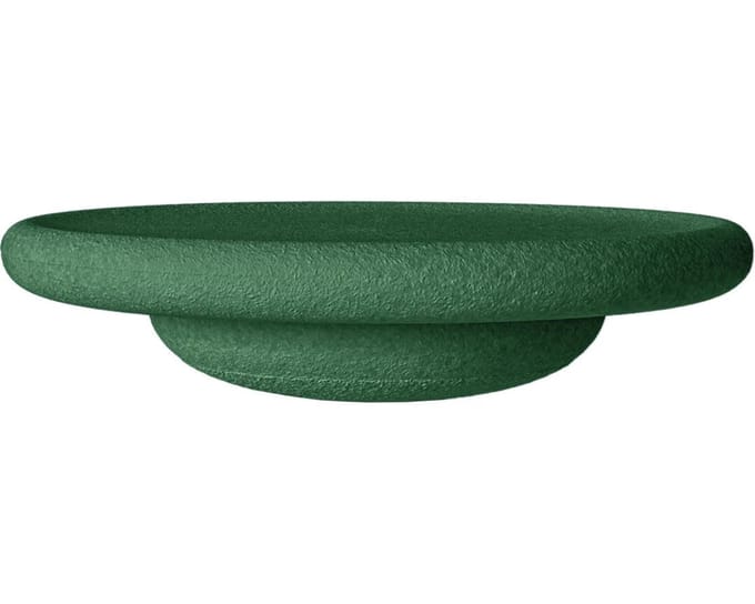 Stapelstein balance board donkergroen