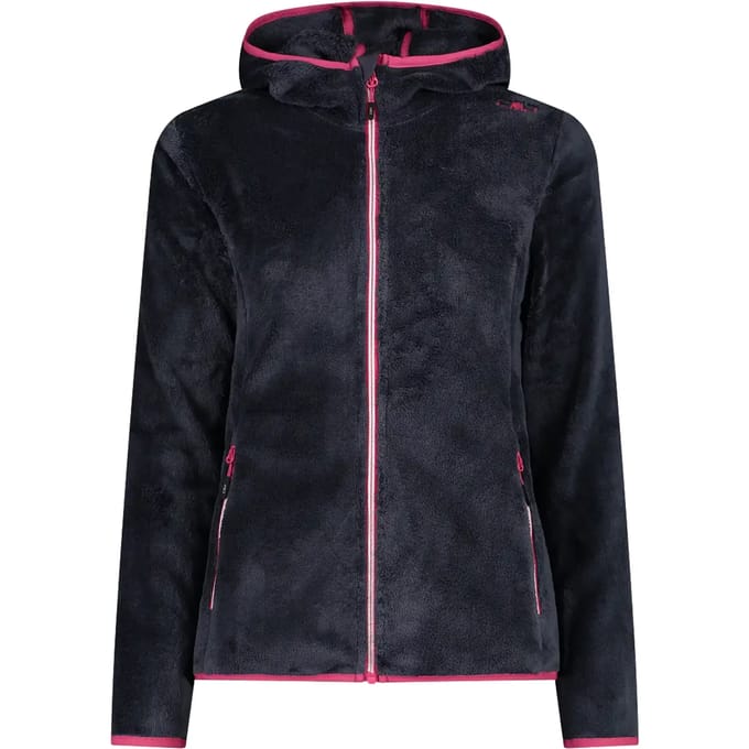 Dames fleece met capuchon CMP