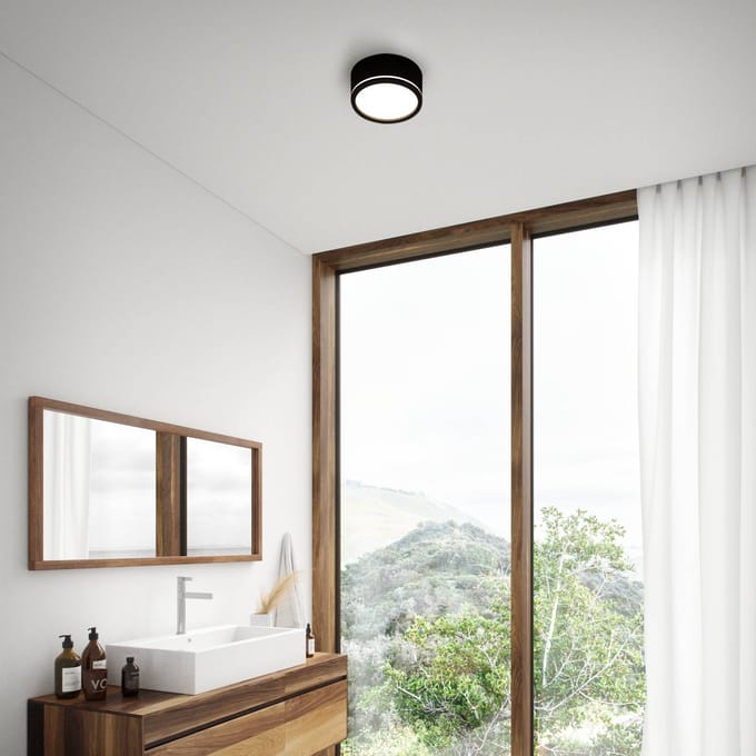 Nordlux LED buitenwandlamp Ava Smart, zwart