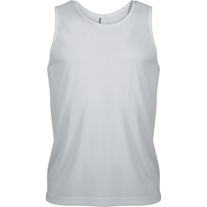 Herensporttop overhemd 'Proact' Wit - S