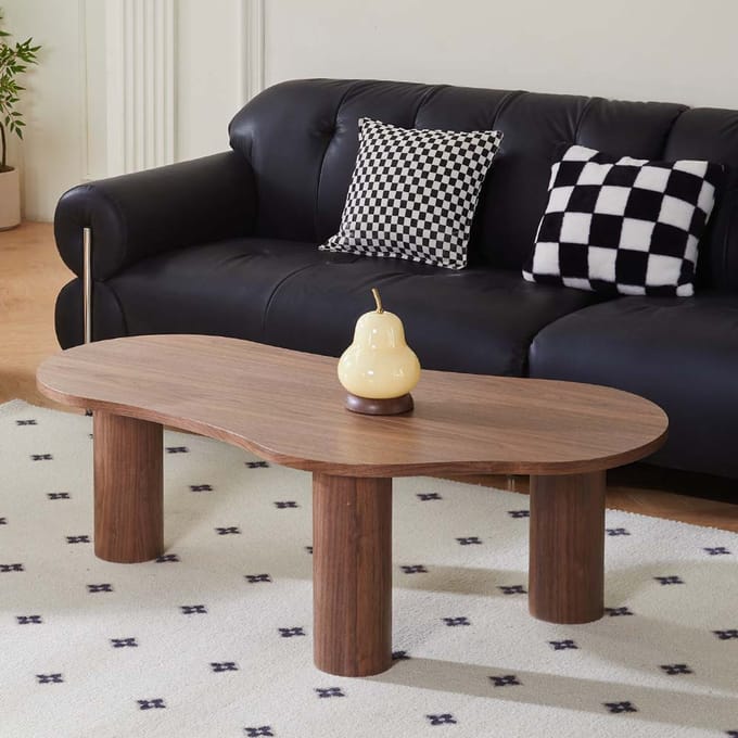 Milton & Oldbrook Salontafel 140 cm Sorano Walnootfineer