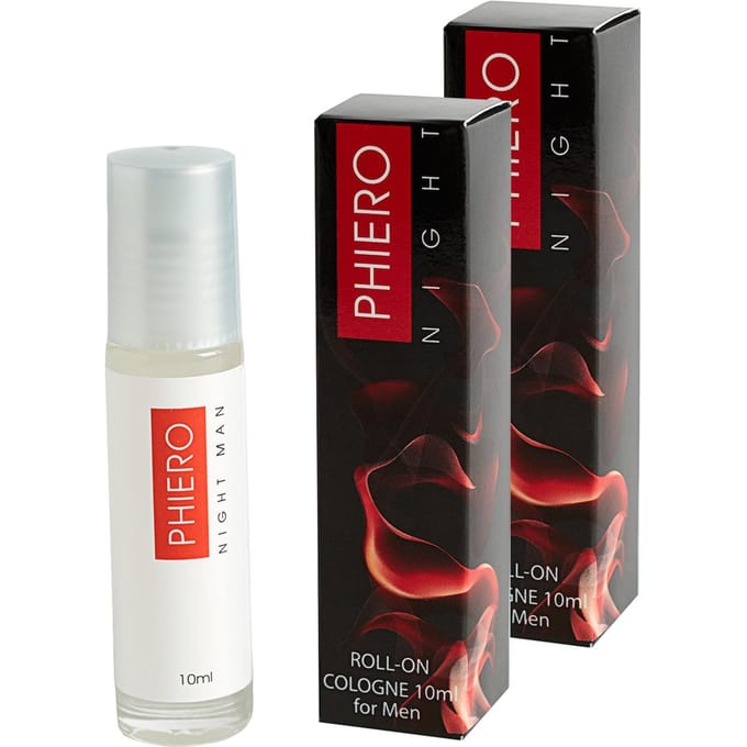 PHIERO NIGHT MAN, parfum met feromonen voor mannen 2 boxes