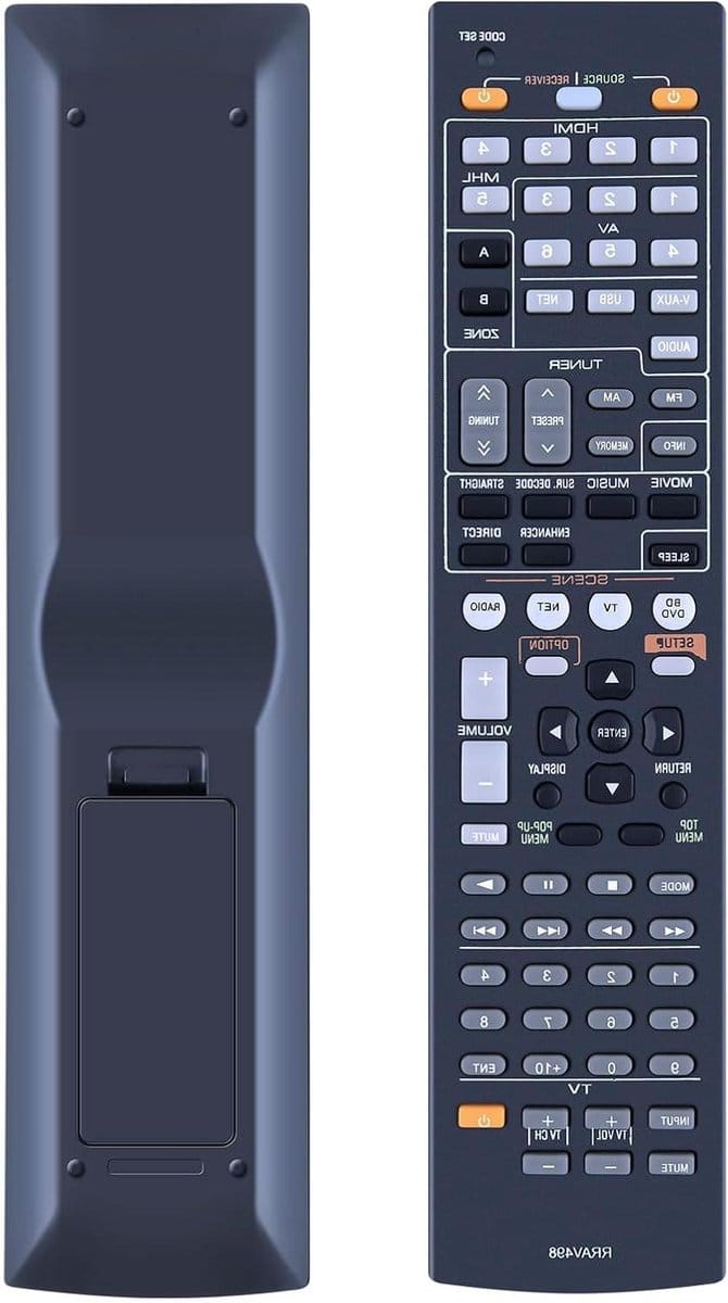 Universele Afstandsbediening - Audio Video Controller - Apparaten Bedien - Directe Werking - 10 Meter Bereik - Zwart
