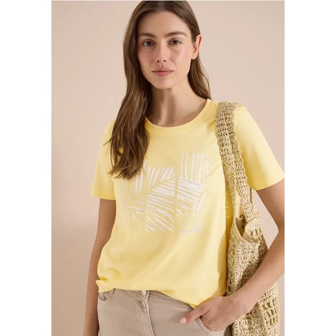 Shirt met ronde hals en Artwork