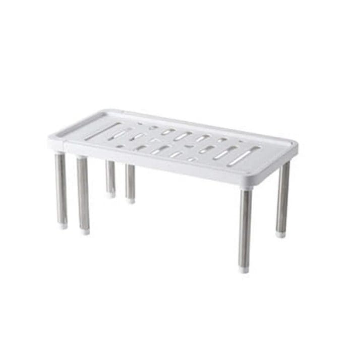 Étagère de cuisine rétractable, 1 pièce, armoire multifonctionnelle domestique, support de bouteilles d'assaisonnement, support de rangement gris